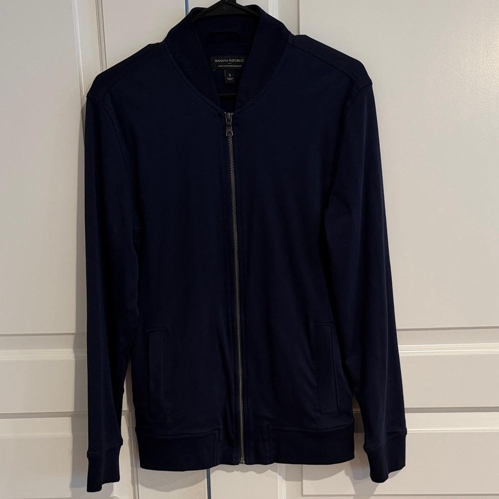 Banana Republic Luxe Navy Jacket
